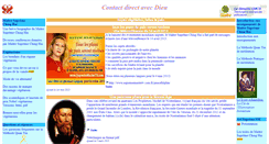 Desktop Screenshot of contactdirectavecdieu.org